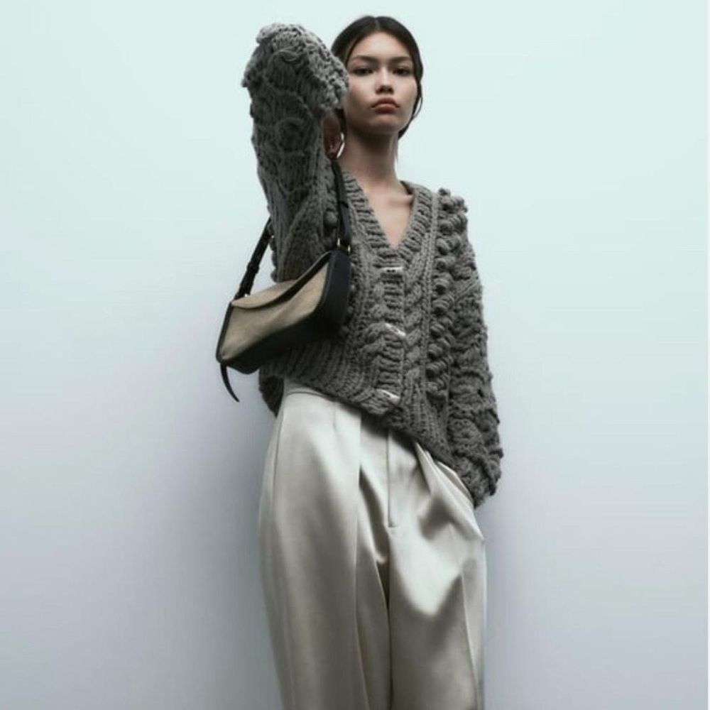 Zara Chunky Knit Cardigan